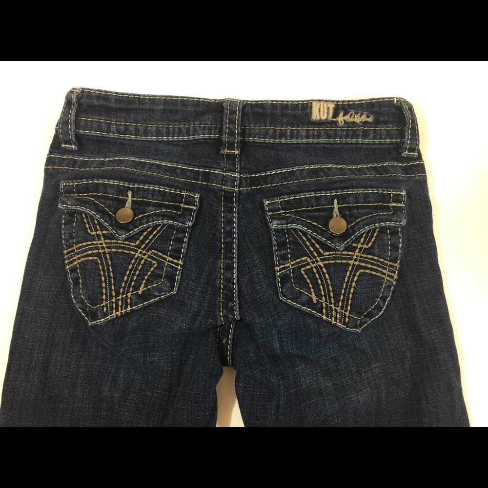 KUT from the Kloth Natalie hight Rise bootcut sz 0